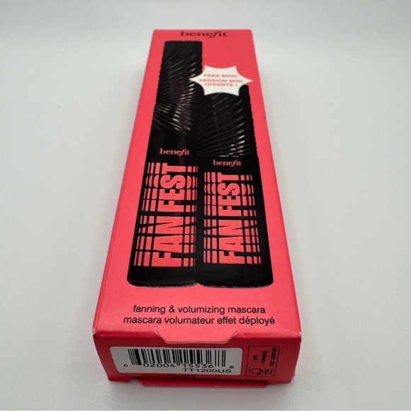 x4 Benefit Cosmetics Fan Fest 2pc Mascara Set Brow Setter Precisely My Brow NIB - Picture 4 of 14